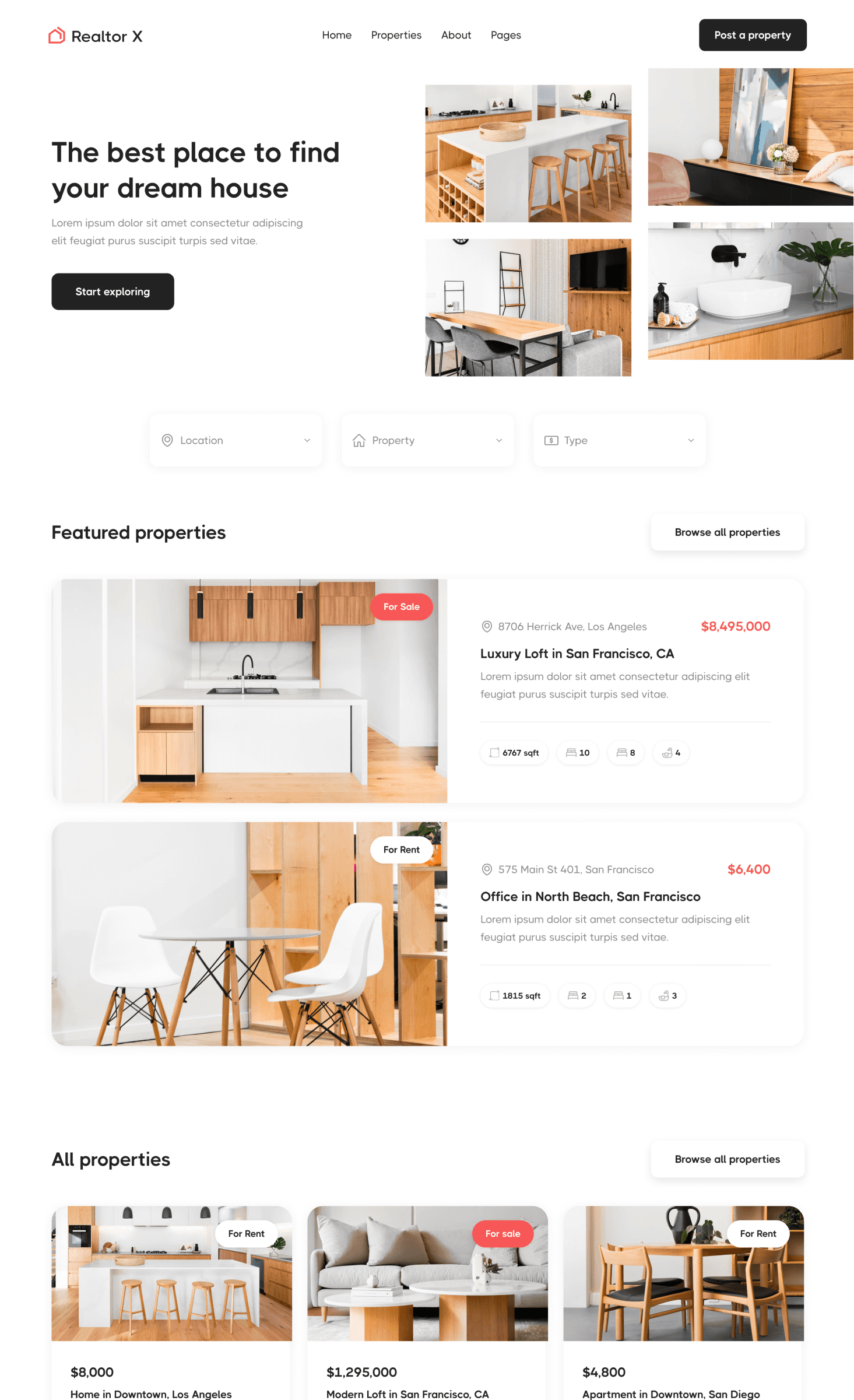 Home V1 - Framer Template